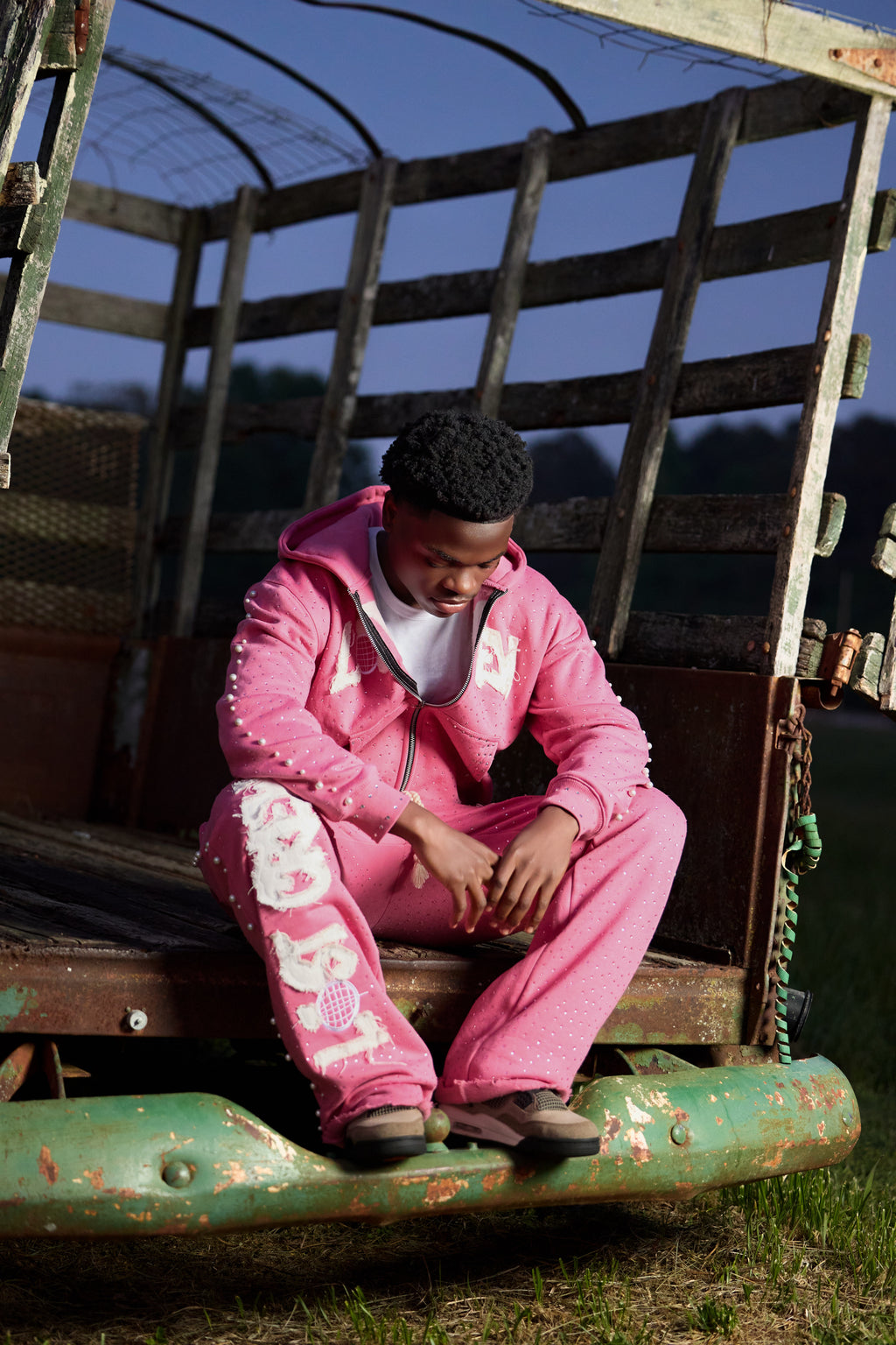 LOST CREW- PINK SET